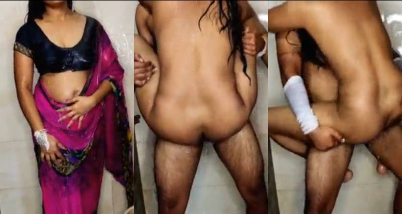 Bhabhi Bathroom Sex Viral MMS Video